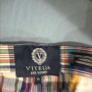 brand new Viyella Men's Multicolor Flat Front Shorts. gorgeous!!